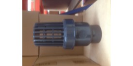 UPVC FOOT VALVE, 1 1/4 INCH, BSP FEMALE THREAD